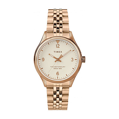 Waterbury Traditional 34mm Stainless Steel Bracelet